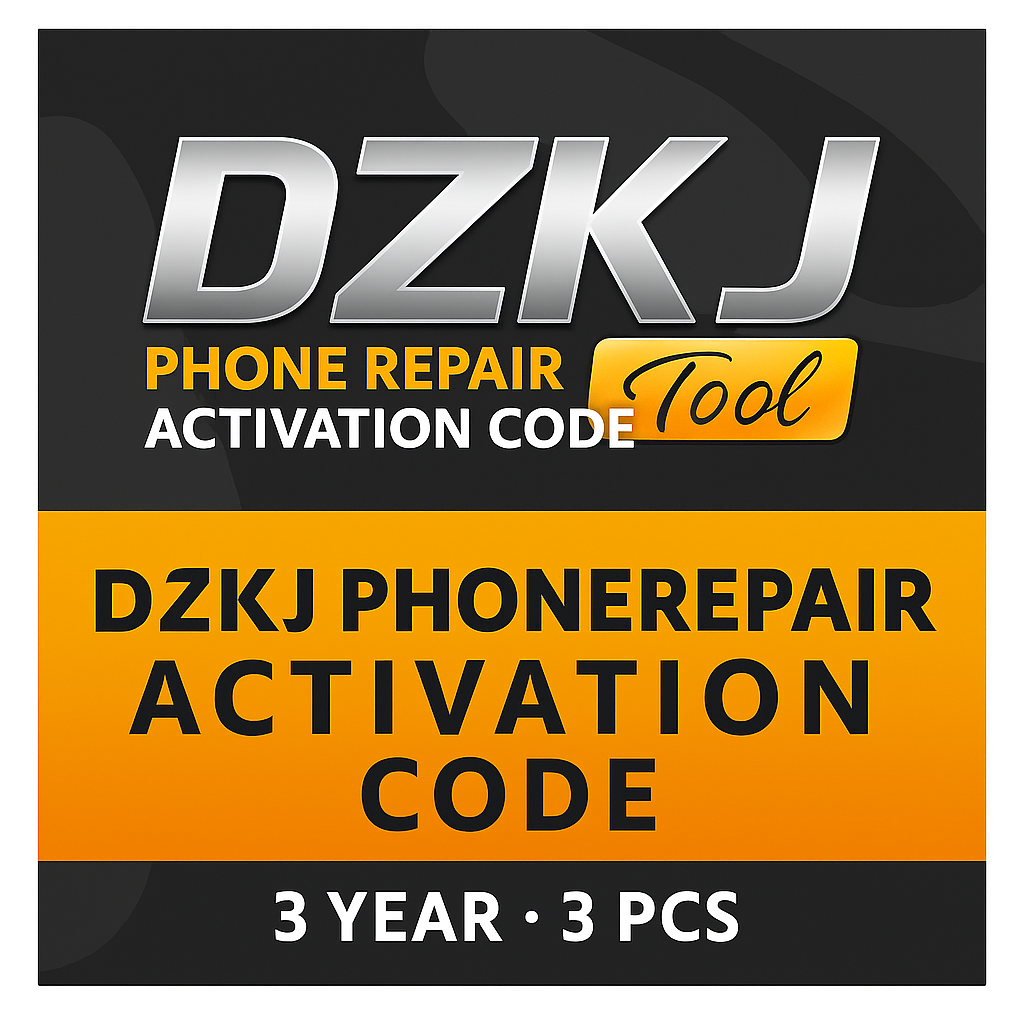 DZKJ PhoneRepair Tools Activation Code [ 3 Year - 3 PCS ]