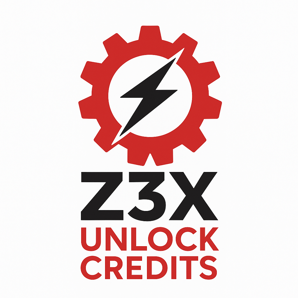 Z3x Unlock Credits Pack 100 Pack (New Account)