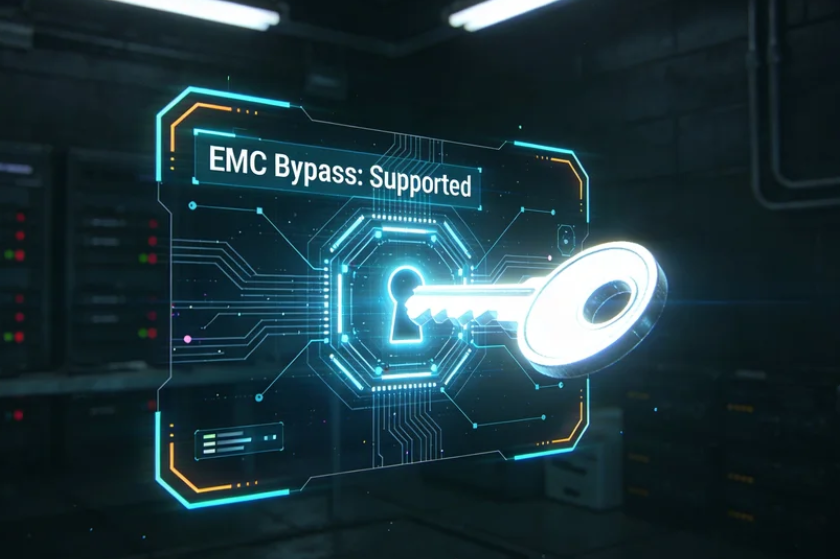 EMC Bypass for iPhone X [ WITH SIGNAL ] Macbook tool