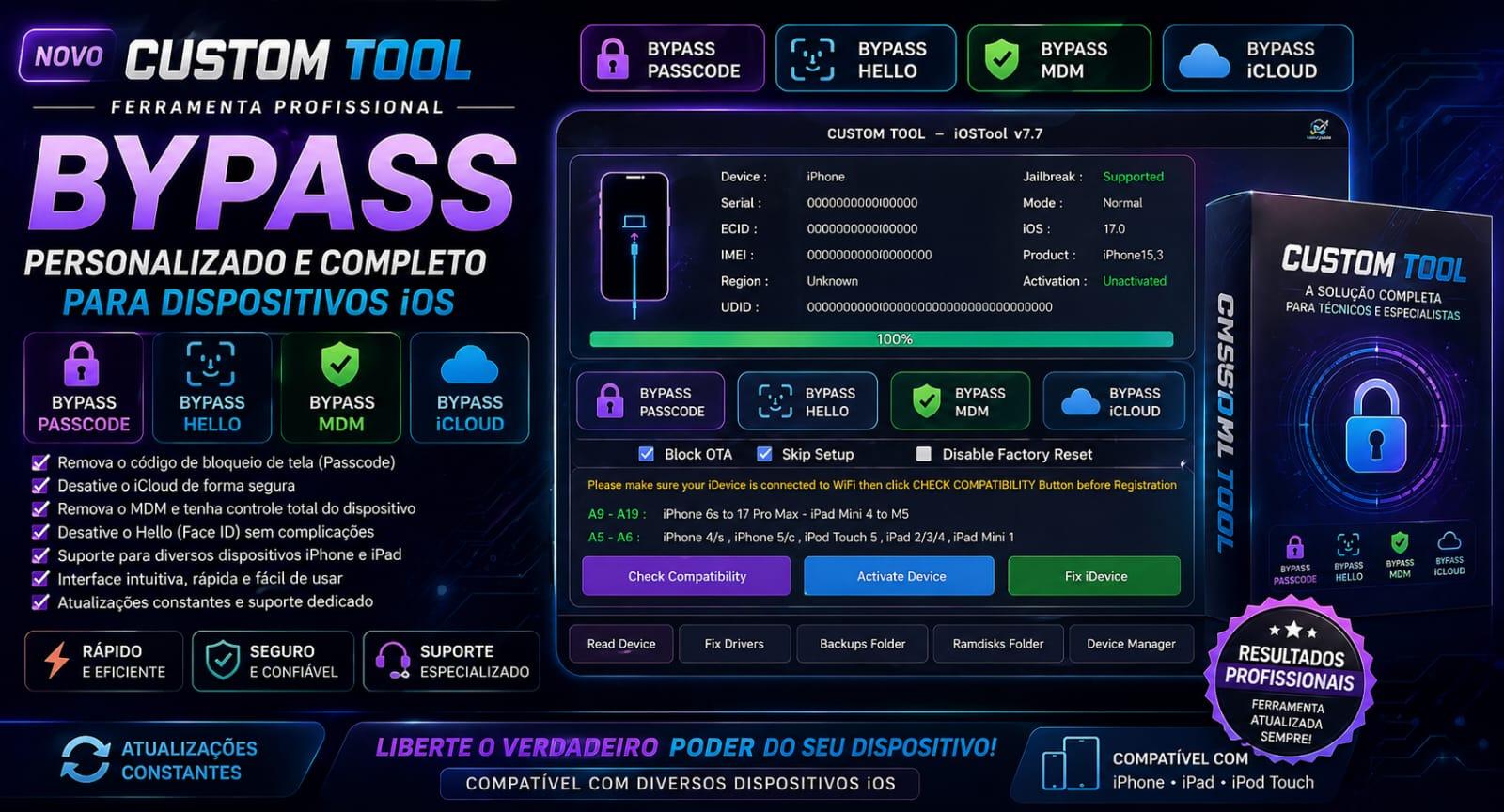 A12+ All One FERRAMENTA PERSONALIZADA + PAGAMENTO POR REGISTRO