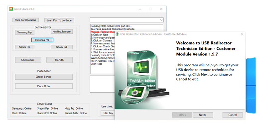 Gsm Future Tool 24x7 (Samsung frp , xiaomi frp , Hmd frp and formate)  usuário existe