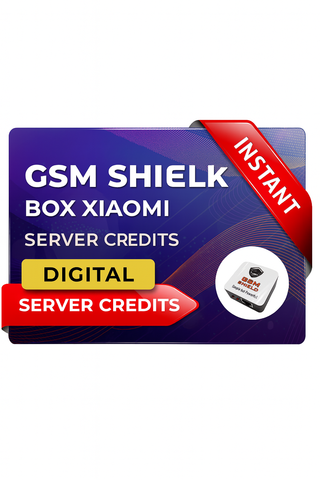 GSM Shield Box Xiaomi Server Credits