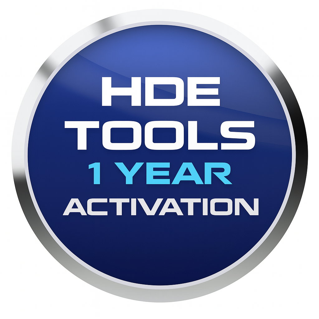 HDE Tools Time License (1 Year Access)