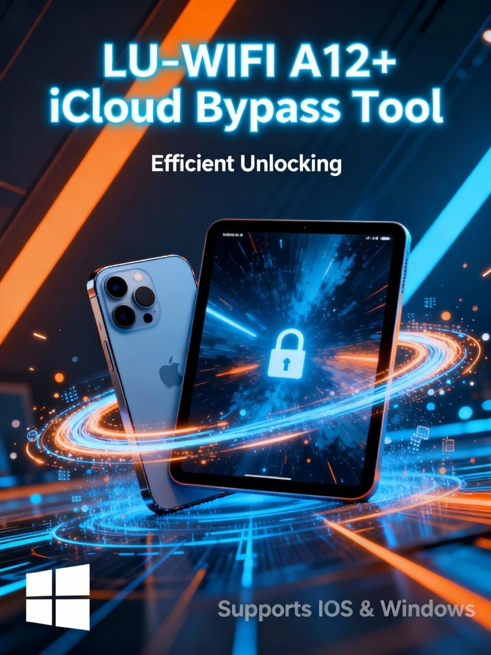 LU A12+ iPhone XR To 16 Pro Max-iPads Bypass WIFI [IOS 18.7-26.XX]